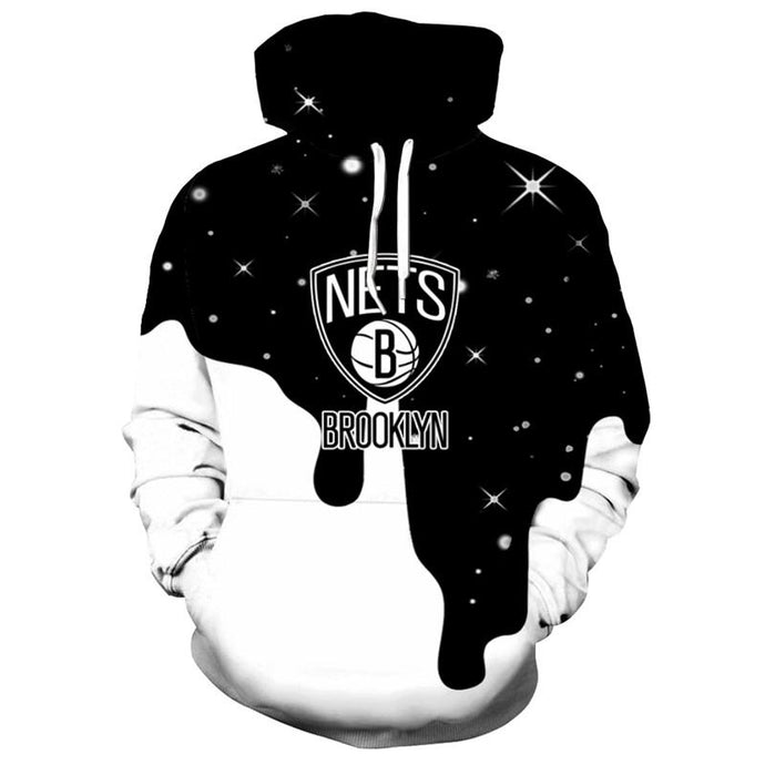 Brooklyn Nets 3D Hoodie