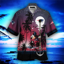 Load image into Gallery viewer, New England Patriots Starry Night Hawaiian Shirt