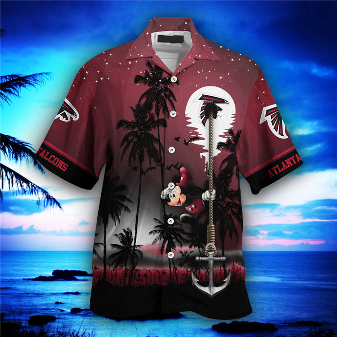 Atlanta Falcons Starry Night Hawaiian Shirt