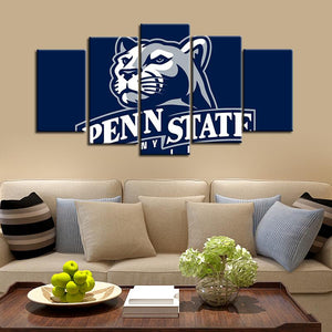Penn State Nittany Lions Football Iconic Canvas