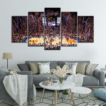 Load image into Gallery viewer, New York Knicks Stadium 5 Pieces Wall Painting Canvas