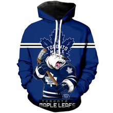 Load image into Gallery viewer, Toronto Maple Leafs 3D Hoodie