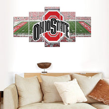 Load image into Gallery viewer, Ohio State Buckeyes Stadium Canvas 9