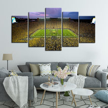 Load image into Gallery viewer, Michigan Wolverines Football Stadium Canvas 3