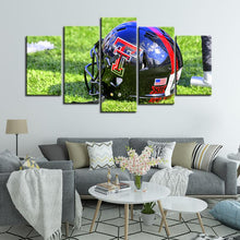Load image into Gallery viewer, Texas Tech Red Raiders Football Helmet Canvas