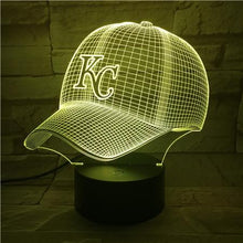 Load image into Gallery viewer, Kansas City Royals 3D Illusion LED Lamp