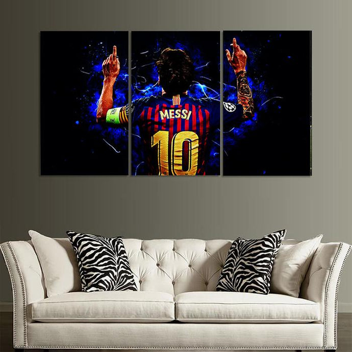 Lionel Messi FC Barcelona Wall Art Canvas 4