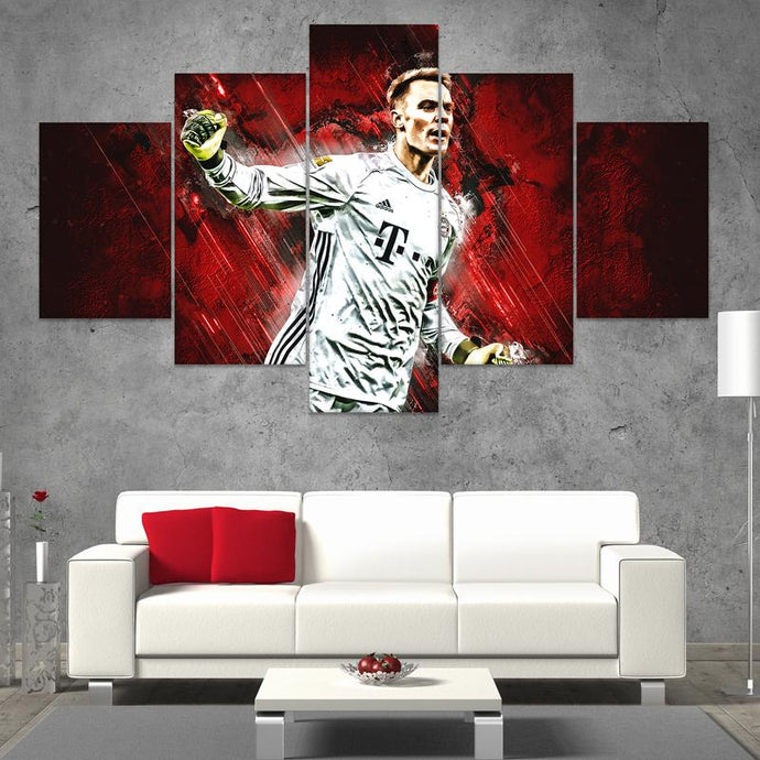 Manuel Neuer Bayern Munich Wall Art Canvas
