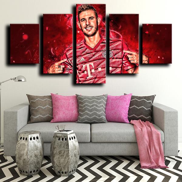 Lucas Hernandez Bayern Munich Wall Art Canvas