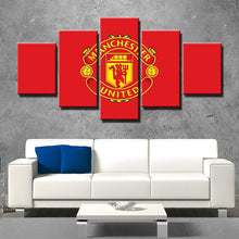 Load image into Gallery viewer, Manchester United Emblem Wall Canvas