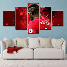 Load image into Gallery viewer, Paul Pogba Manchester United Wall Art Canvas