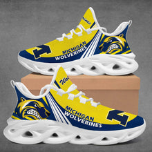 Load image into Gallery viewer, Michigan Wolverines Casual 3D Air Max Running Shoes