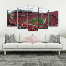 Load image into Gallery viewer, Ohio State Buckeyes Stadium 5 Pieces Painting Canvas