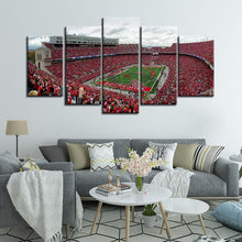 Load image into Gallery viewer, Ohio State Buckeyes Stadium Canvas 6