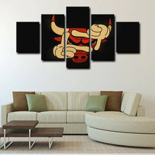 Load image into Gallery viewer, Chicago Bulls Emblem Wall Canvas 1
