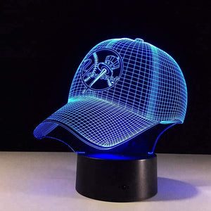 New York Yankees 3D Illusion LED Lamp 1