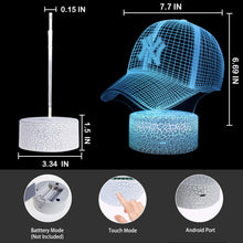 Load image into Gallery viewer, New York Yankees 3D Illusion LED Lamp 1