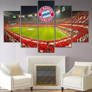 Bayern Munich Stadium Wall Art Canvas 1