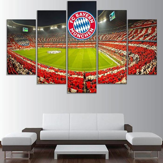 Bayern Munich Stadium Wall Art Canvas 1