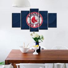 Load image into Gallery viewer, Boston Red Sox Fabric Flag Canvas 2