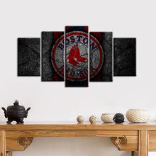 Load image into Gallery viewer, Boston Red Sox Rock Style Canvas
