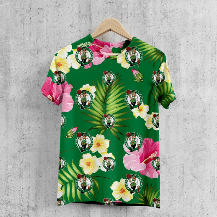 Boston Celtics Summer Floral T-Shirt