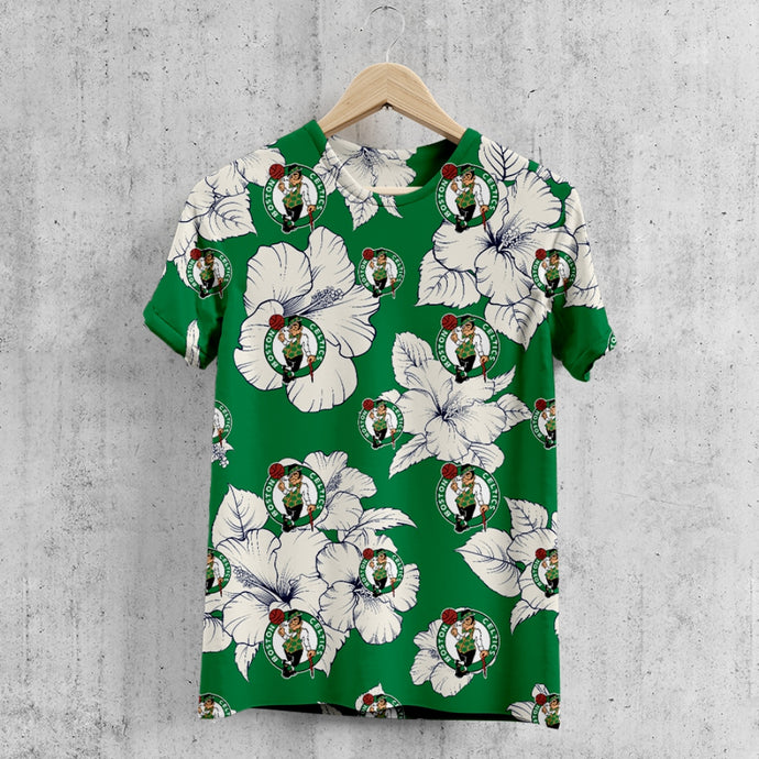 Boston Celtics Tropical Floral T-Shirt