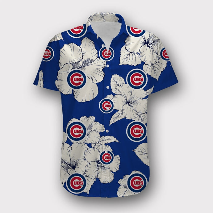 Chicago Cubs Tropical Floral Shirt