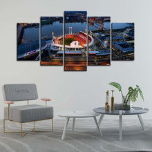 Load image into Gallery viewer, Cincinnati Reds Stadium Wall Canvas