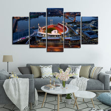 Load image into Gallery viewer, Cincinnati Reds Stadium Wall Canvas