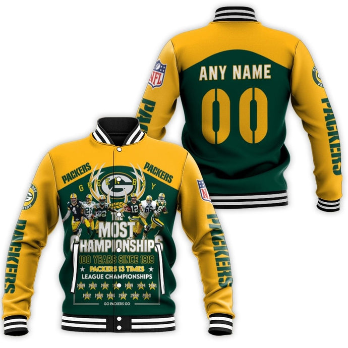 Green Bay Packers Champions Letterman Jacket