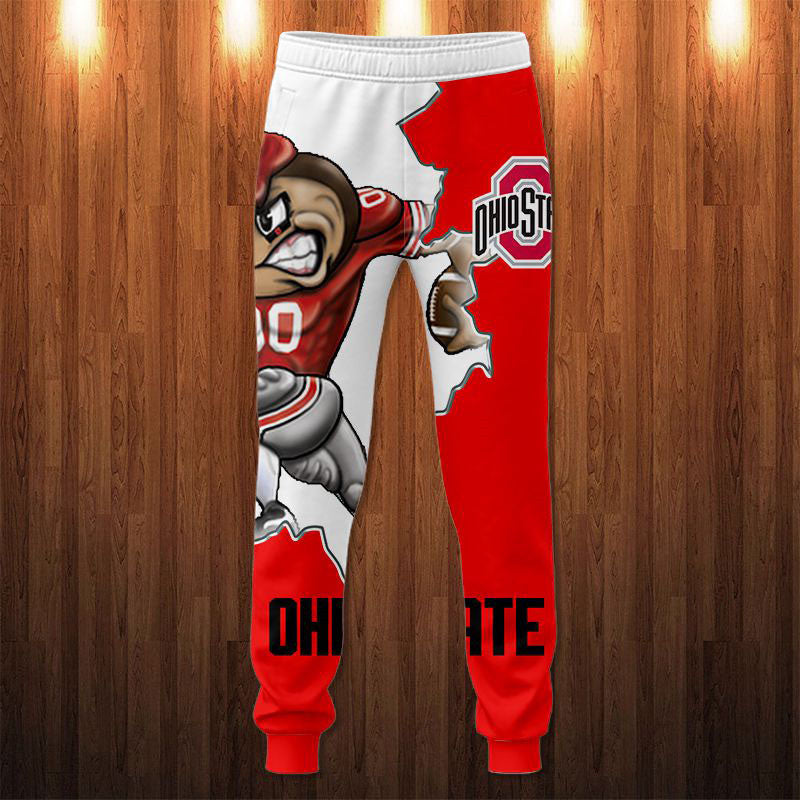Ohio State Buckeyes Mascot Casual Sweatpants