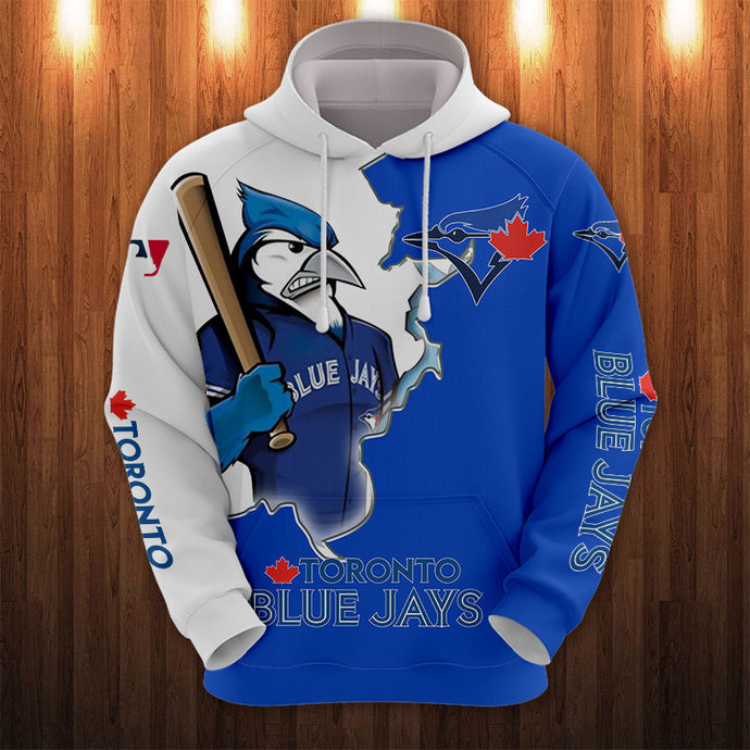 Toronto Blue Jays Casual 3D Hoodie