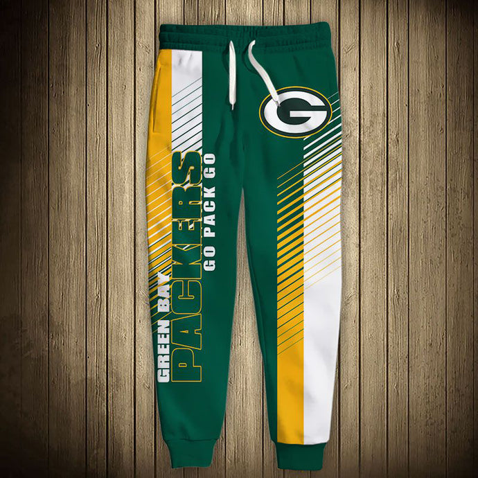 Green Bay Packers Stripes Sweatpants