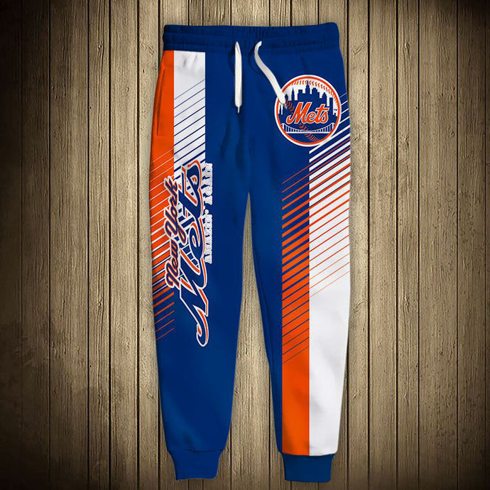 New York Mets Stripes Sweatpants
