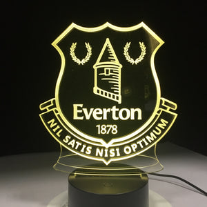 Everton 3D LED Lamp