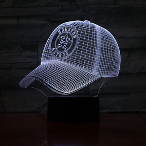 Houston Astros 3D Illusion LED Lamp