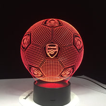 Load image into Gallery viewer, Arsenal 3D Illusion LED Lamp