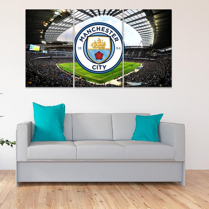 Manchester City Stadium Wall Art Canvas 1