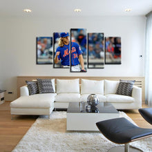 Load image into Gallery viewer, Noah Syndergaard New York Mets 5 Pieces Wall Painting Canvas