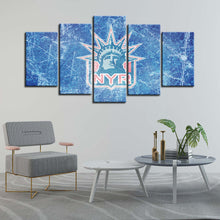 Load image into Gallery viewer, New York Rangers Wall Art Canvas 1