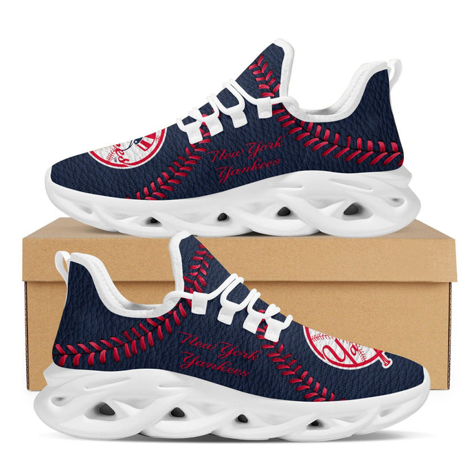 New York Yankees Casual 3D Air Max Running Shoes