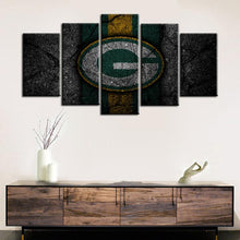 Load image into Gallery viewer, Green Bay Packers Rock Style 5 Pieces Painting Canvas