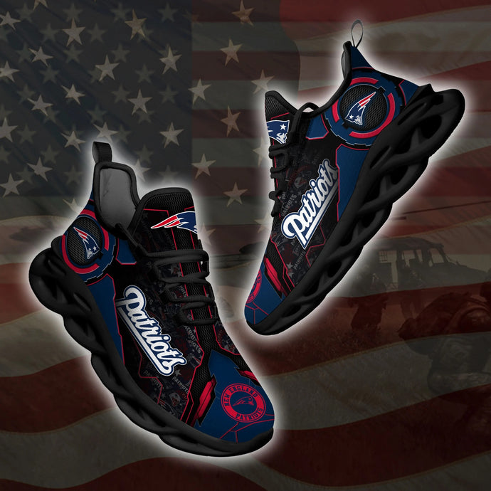New England Patriots Casual 3D Air Max Running Shoes