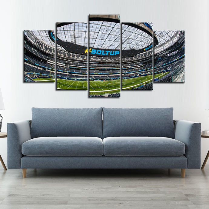 Los Angeles Chargers Stadium Wall Canvas 3