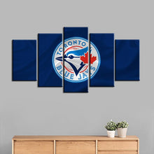 Load image into Gallery viewer, Toronto Blue Jays Fabric Look Canvas
