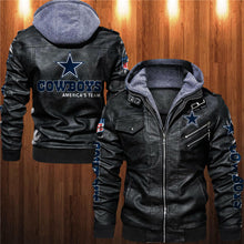 Load image into Gallery viewer, Dallas Cowboys America&#39;s Team Leather Jacket