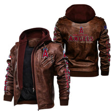 Load image into Gallery viewer, Los Angeles Angels Leather Jacket