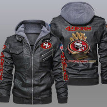 Load image into Gallery viewer, San Francisco 49ers Leather Jacket