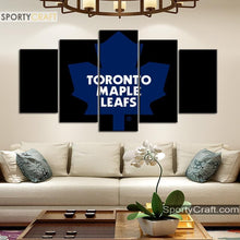 Load image into Gallery viewer, Toronto Maple Leafs Simple 5 Pieces Art Canvas